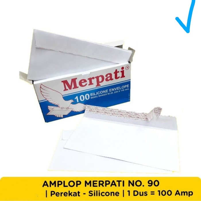

amplop buklet putih 90 grandia 100pcs -