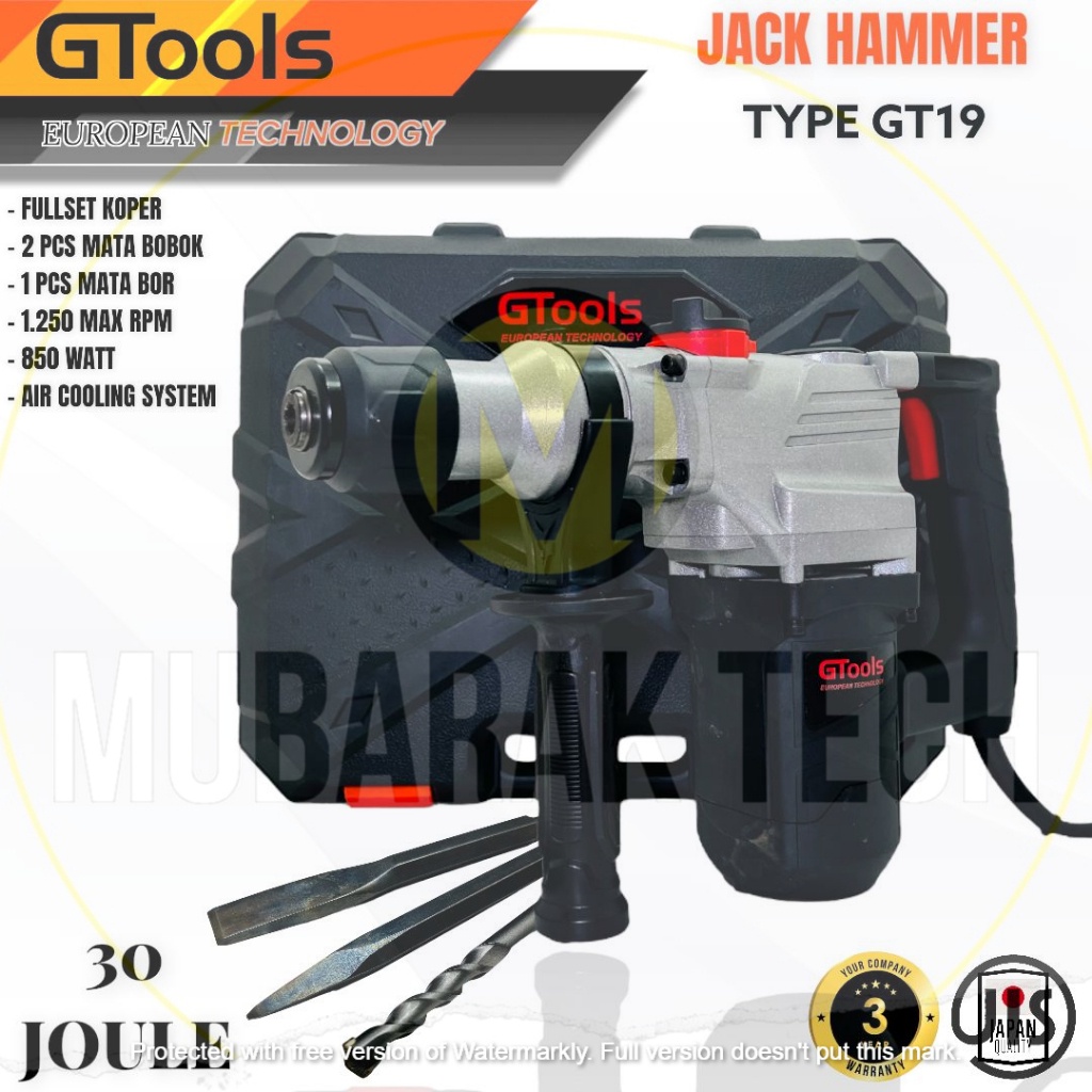 Mesin Bobok Beton Gtools GT19 850W HSS Plus