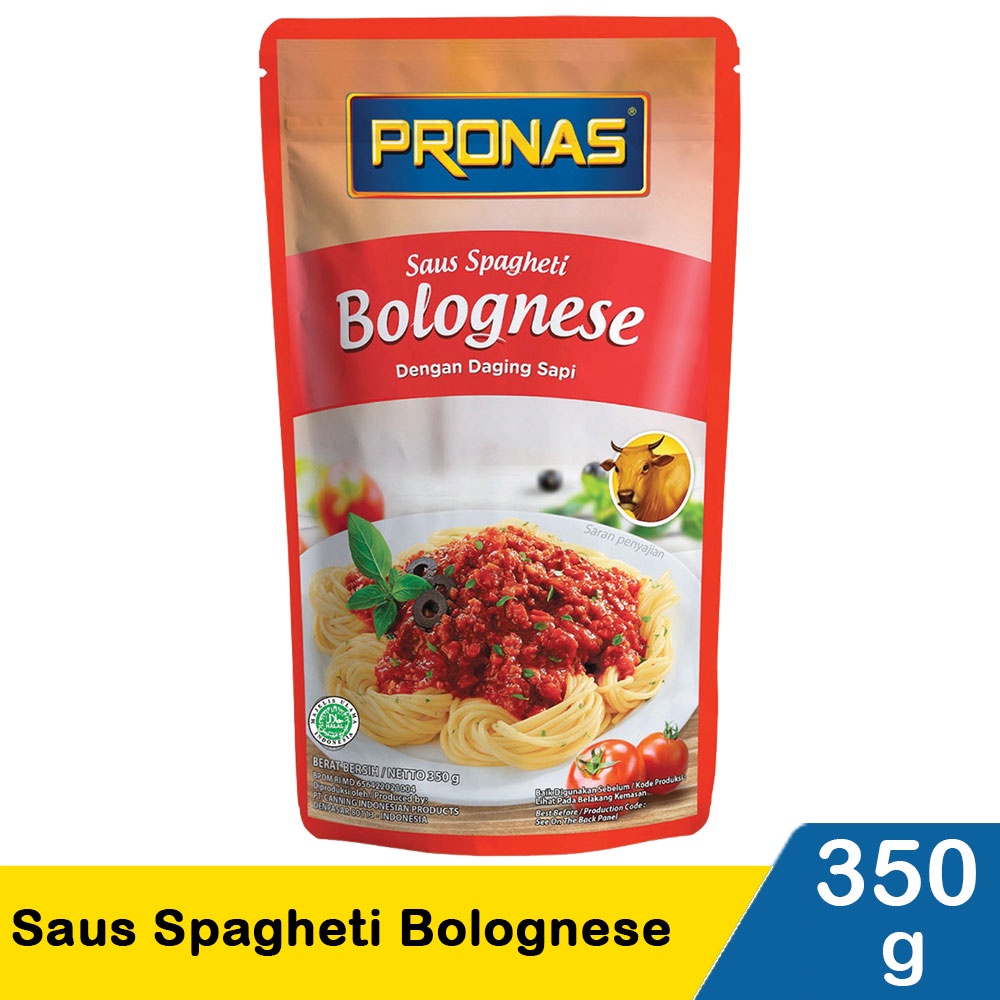 

Pronas Saus Spagheti Bolognese 350 Gram