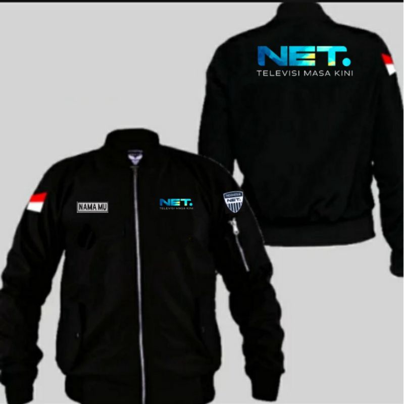 Terbaru Full bordir jaket net TV jaket bomber net TV Terlaris dan termurah