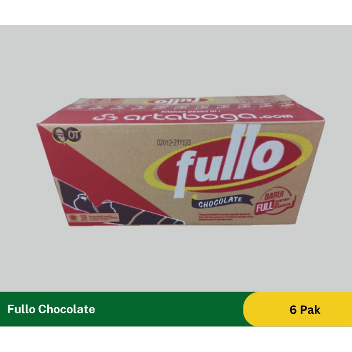 

Fullo Chocolate Wafer Roll Coklat 1 KARTON isi 6 pack