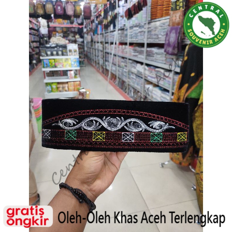 PECI BELDRU BORDIR MOTIF GAYO | PECI BORDIR KHAS ACEH