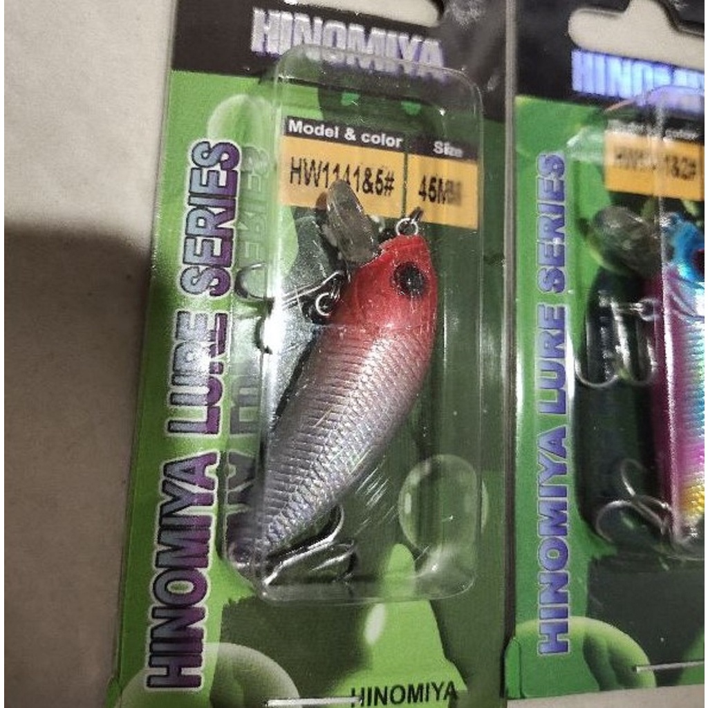 Umpan pancing lure Hinomiya HW 1141 45mm Lure ikan