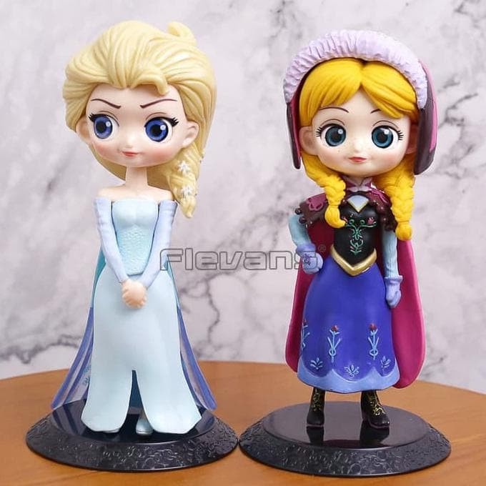 Frozen Anna Elsa QPosket Figure - Elsa White
