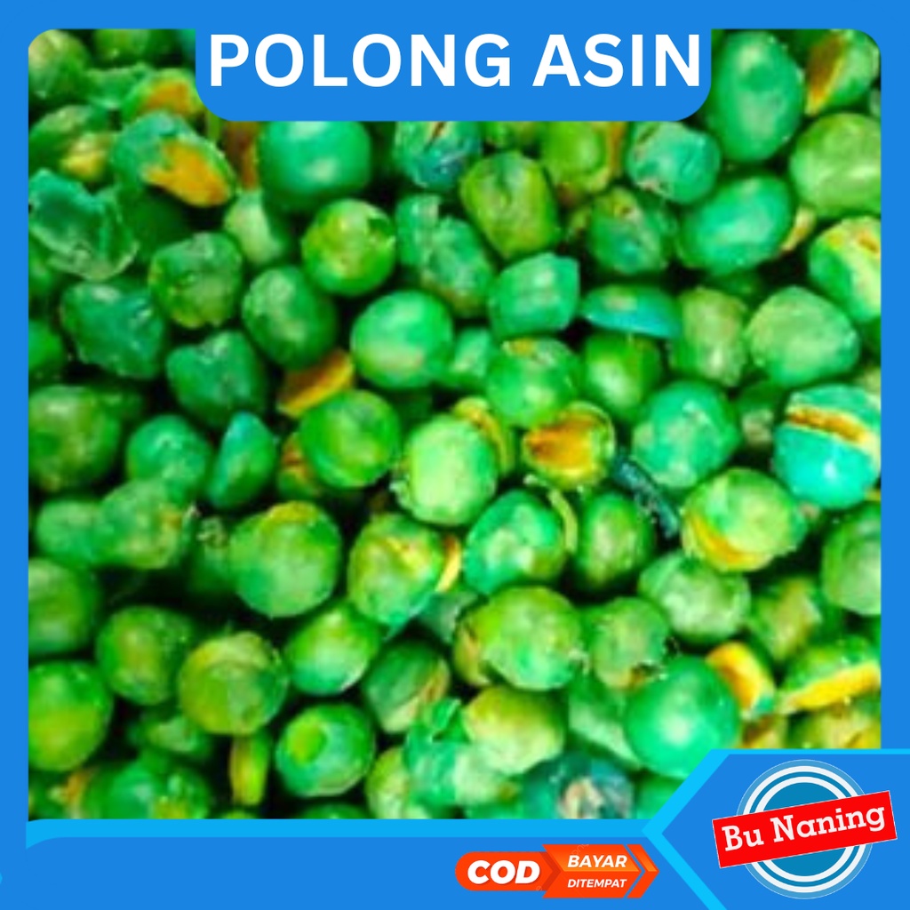 

snack kiloan makanan ringan KACANG POLONG ASIN jajanan cemilan JADUL