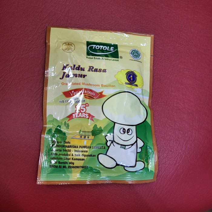 

TOTOLE 40 G BUMBU KALDU JAMUR