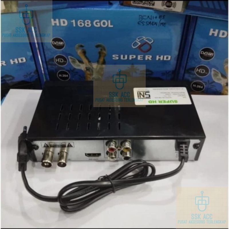 SET TOP BOX T2 TV DIGITAL STB SUPER HD 168 GOL DVB EWS GARDINER LGSAT-STB
