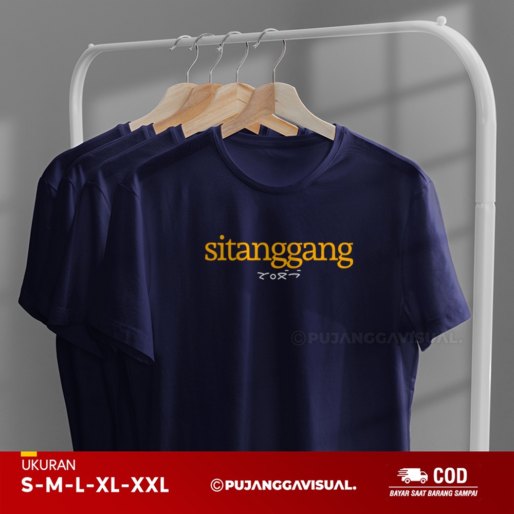 Kaos marga Sitanggang aksara batak kaos sitanggang