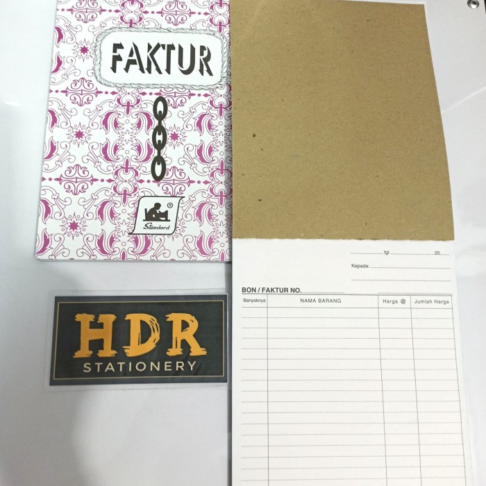 

Bon Faktur NCR Rangkap 3 Besar Standard