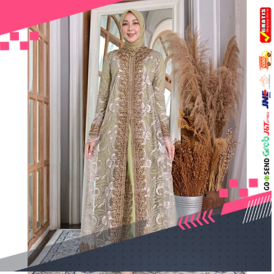 BAJU GAMIS MODEL BARU TERMURAH STYLE TRENDY /GAMIS MAXI CEMPAKA AULIA/GAMIS KONDANGAN LEBARAN/GAMIS 