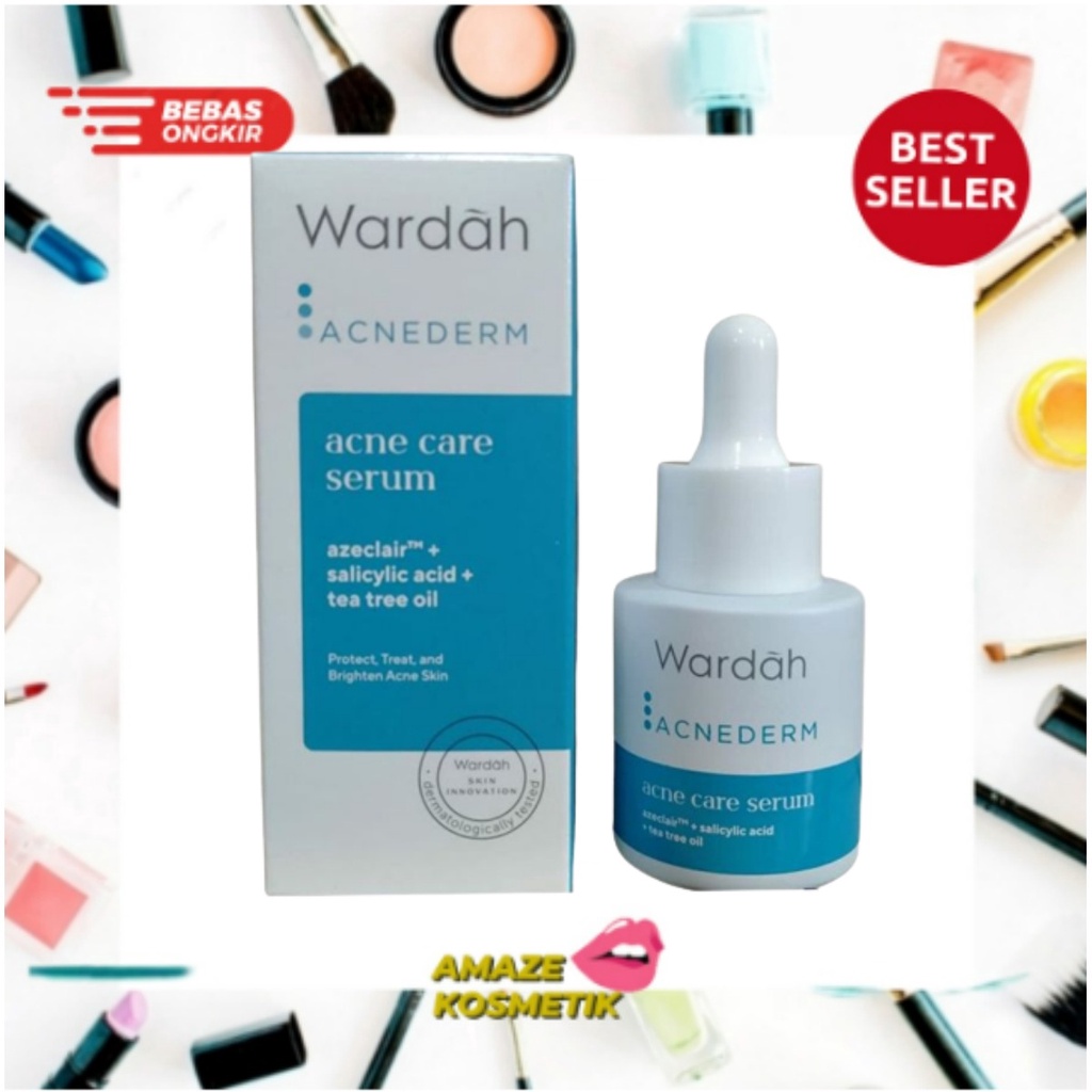 WARDAH Acnederm Acne Care Serum 15ml [ Amaze_Kosmetik ]