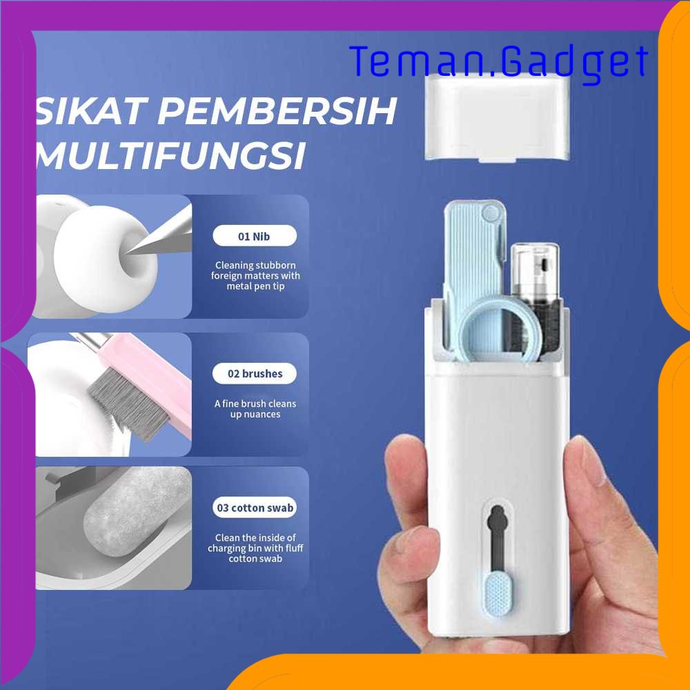 TG - ART CLEANJOY Sikat Pembersih Keyboard Folding 7 in 1 with Key Puller - Q6E