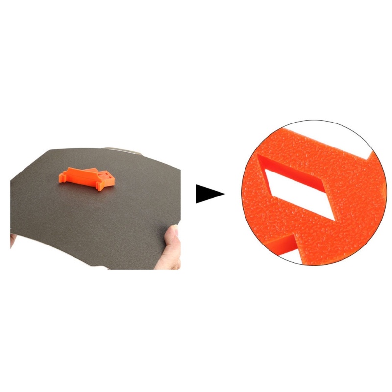 Zzz Untuk Bambu Lab x1 P1P Build Plate PEI 276x258mm Ditingkatkan Dua Sisi Bertekstur PEI Spring Sheet 3D Printer Part