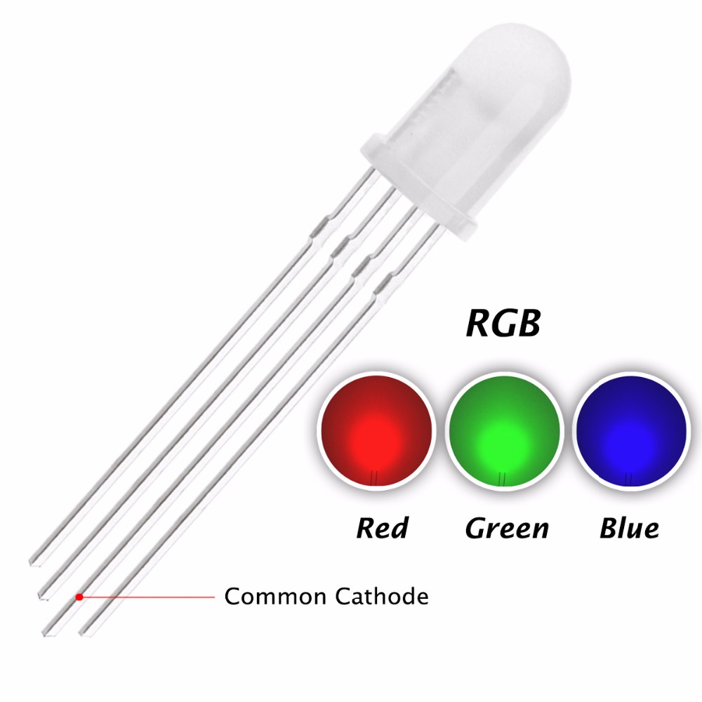 audiosby-Lampu LED RGB 5mm 4pin