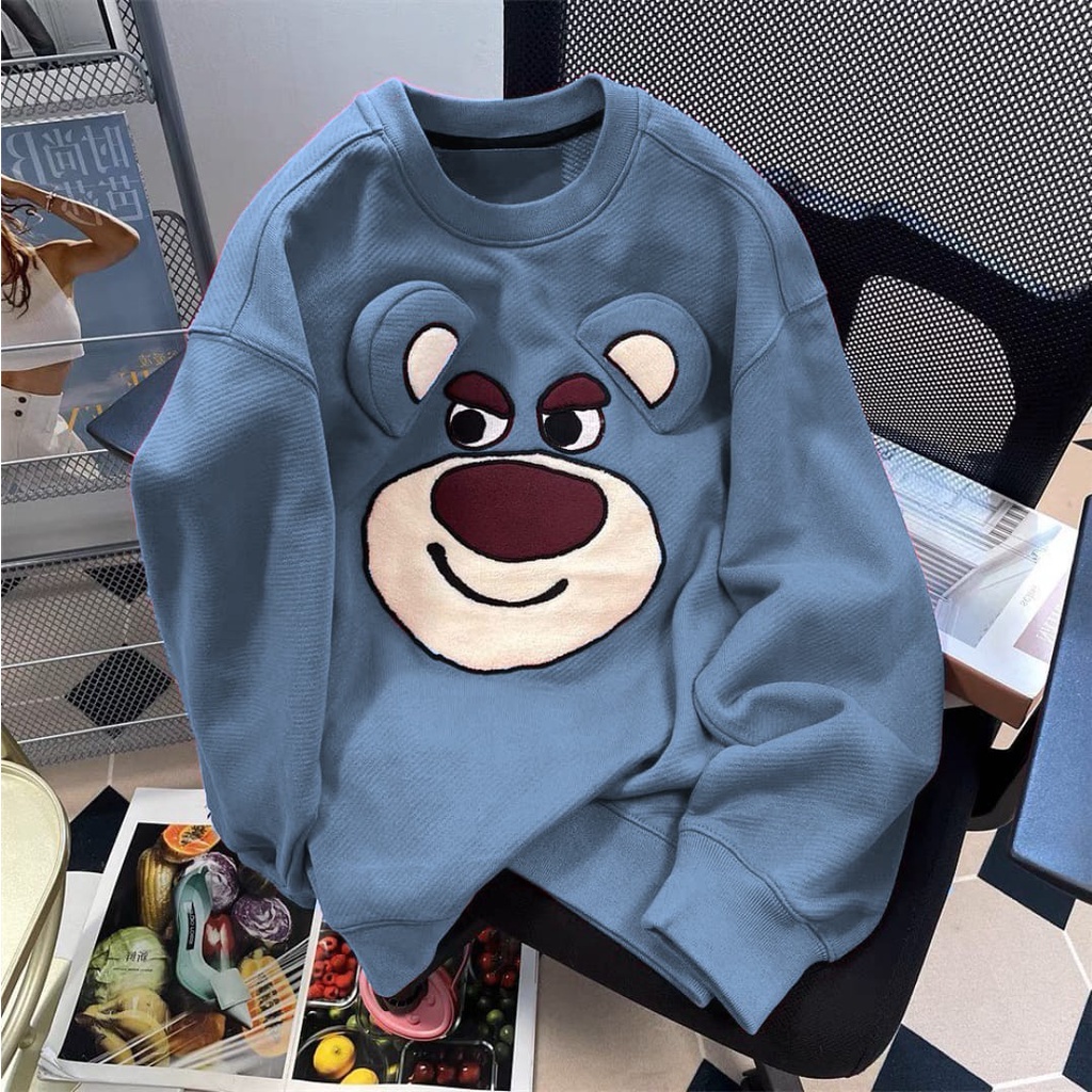 RK LOTSO EAR SWEATER OVERSIZE WANITA - SWEATER OVERSIZE