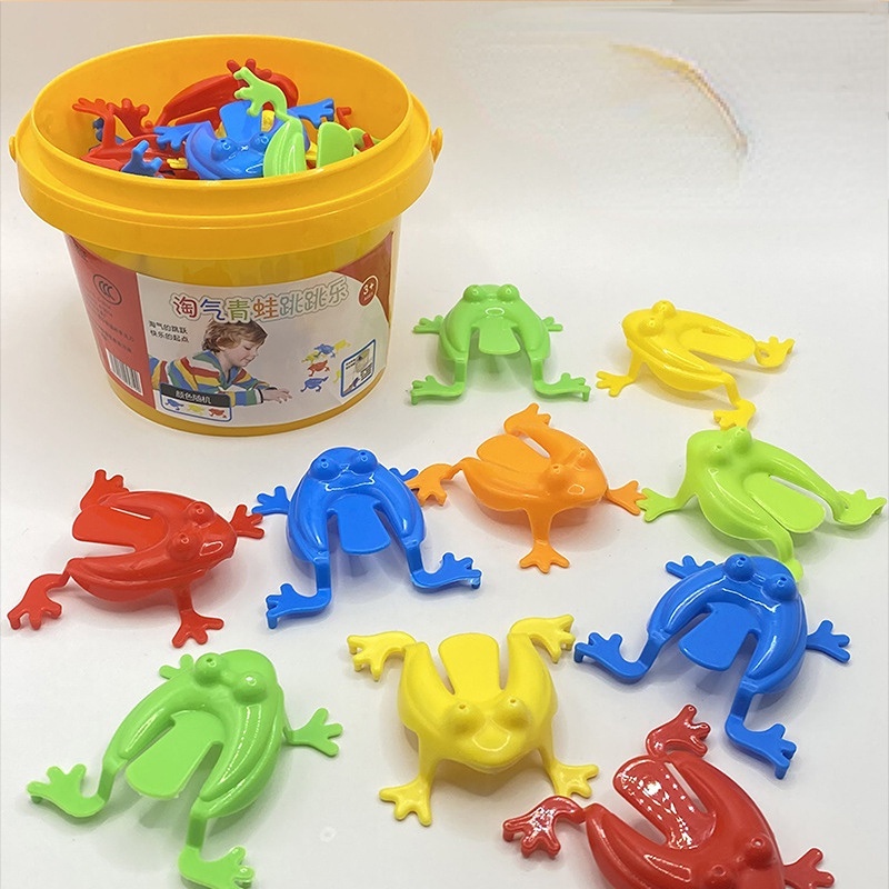 Mainan Anak Lucu Baru Bounce Frog Puzzle Orang Tua-Anak Permainan Interaktif Mainan Hadiah