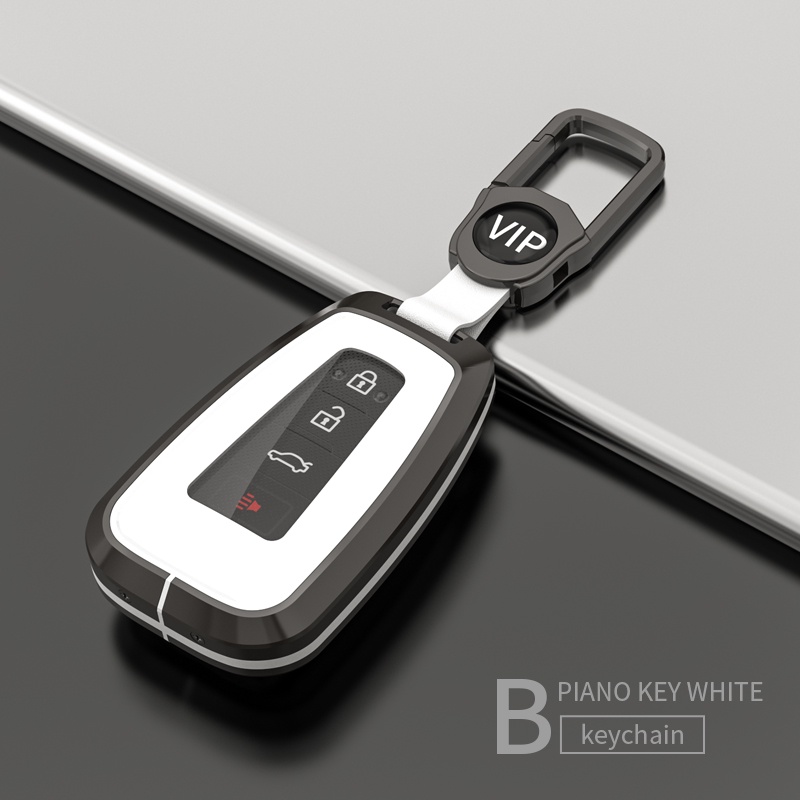 Cocok Untuk Keybox Toyota Remote Toyota Hilux Rogue Revo Innova Fortuner 2015-2020 Zinc Alloy TPU Full Casing Pelindung