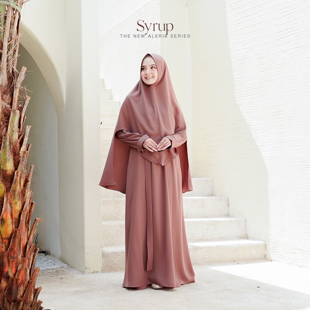Jamise | Aleria Series | Gamis Set - Syrup