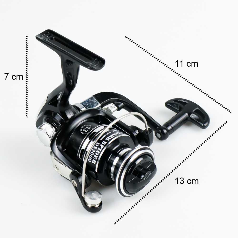Reel Pancing Spinning 5.2:1 12+1 Ball Bearing