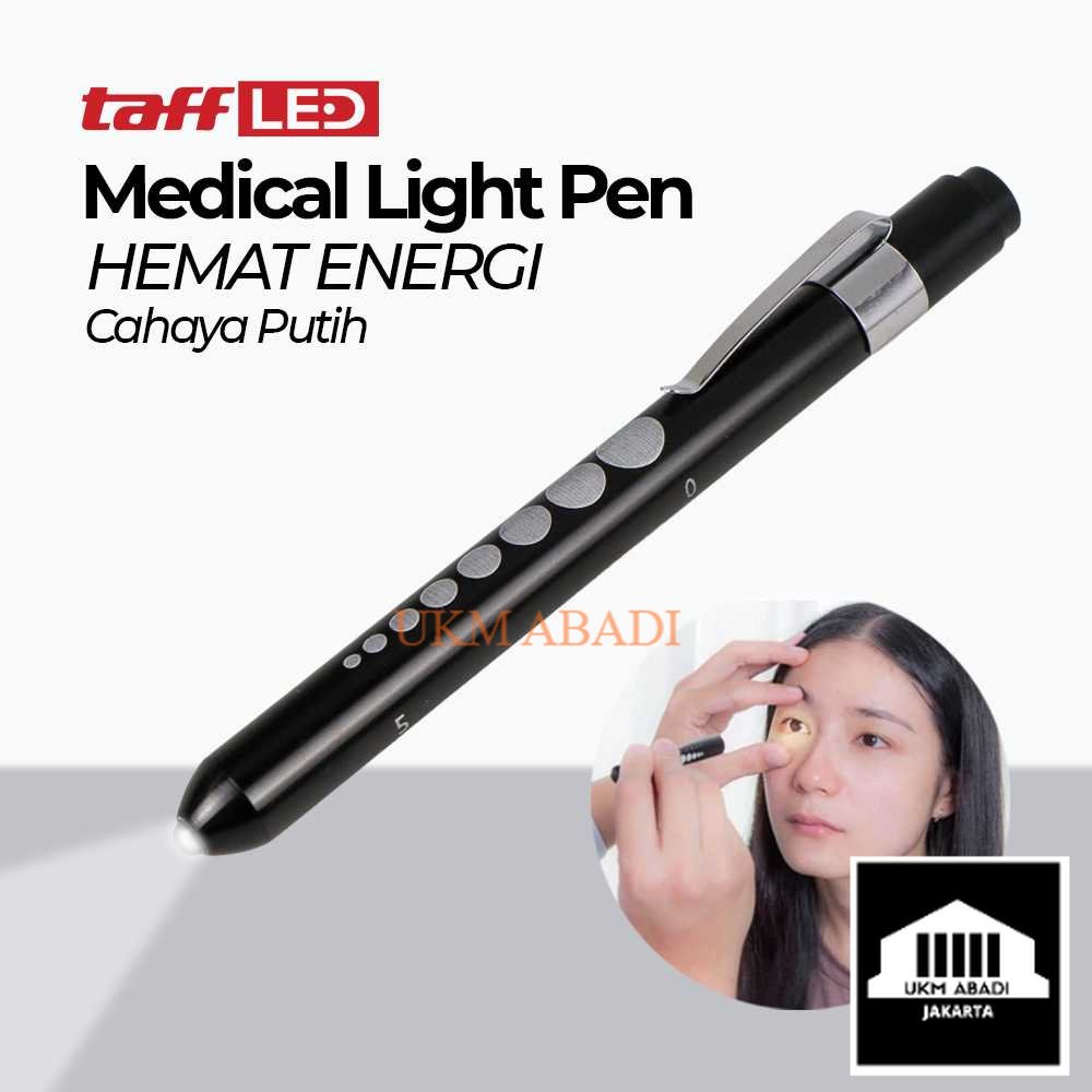 Pulpen Medical Light Pen Senter LED Flashlight Ti4