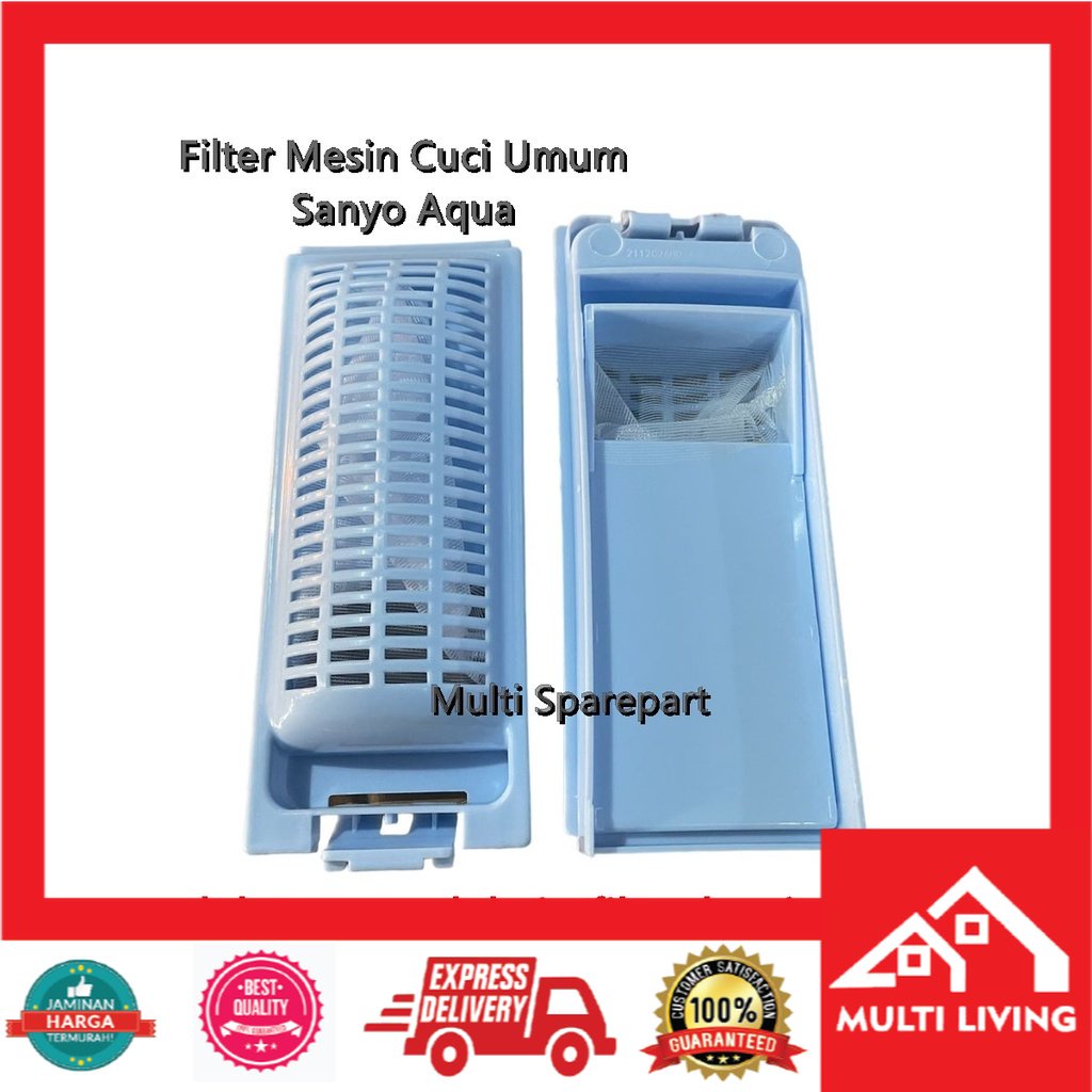 Saringan Mesin Cuci Sanyo Aqua AQW-78DD Filter Mesin Cuci 1 tabung Umum