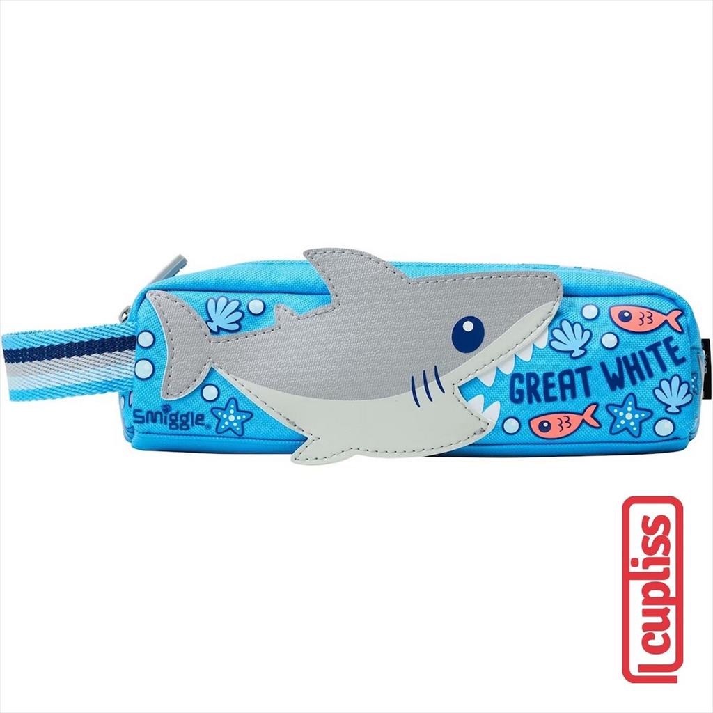 SMIGGLE Pencil Case 444198 Character Up Down Mid Blue