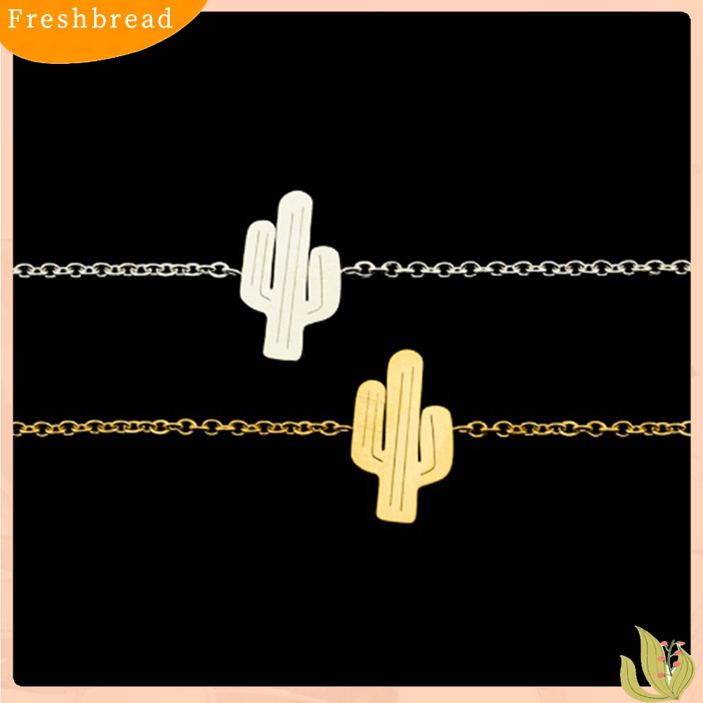 &lt; Freshbread &gt; 1Pc Indah Berongga Kaktus Gelang Bangle Kalung Wanita Musim Panas Pesta Perhiasan