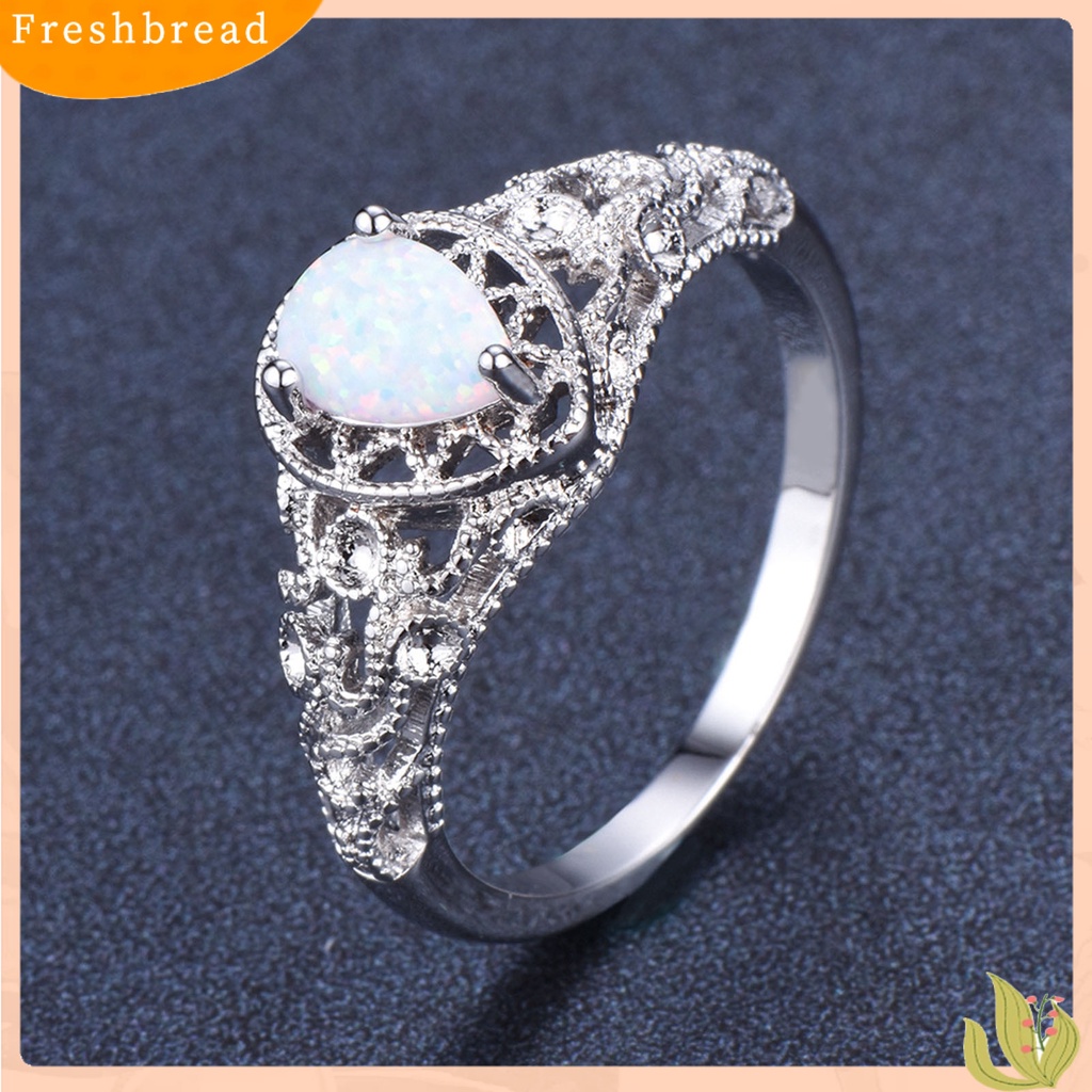 &lt; Freshbread &gt; Cincin Kawin Glitter Kepribadian Hadiah Valentine Warna-Warni Cubic Zirconia Temperamen Bertatahkan Berlian Imitasi Aesthetic Ring Perhiasan Aksesoris