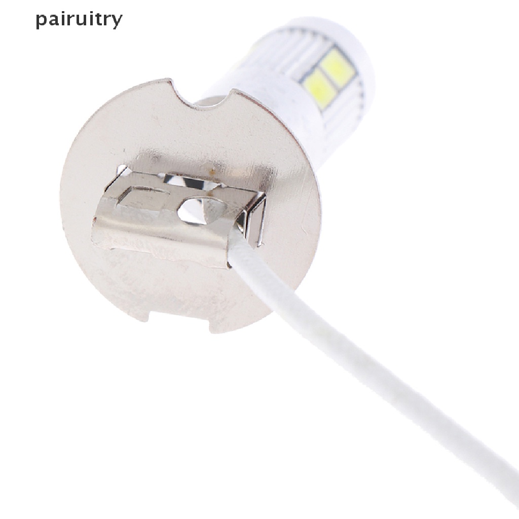 Lampu Bohlam LED Mobil High Power PRT 2X H3 50W 6000K Putih PRT