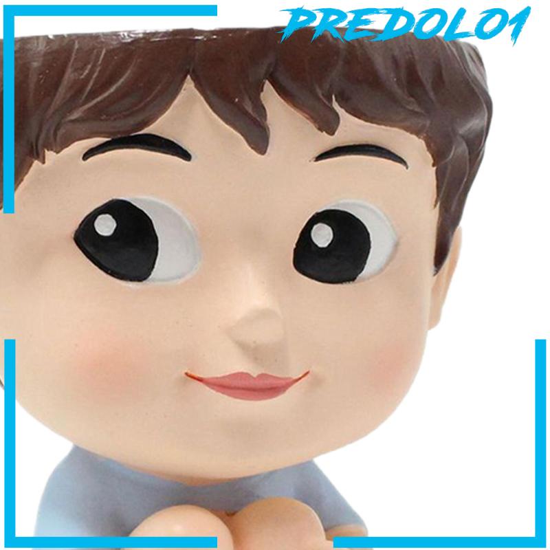 [Predolo1] Wadah Pot Head Planter Lucu Hias Handmade Untuk Dekorasi Taman