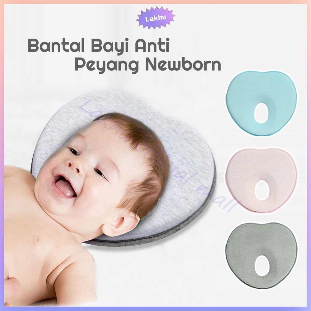 Lakhu Bantal Bayi Anti Peyang / Bantal Peyang Bayi / bantal kepala bayi anti peyang