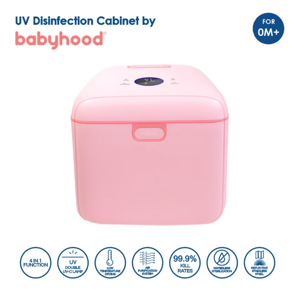 Babyhood UV Disinfection Cabinet Sterilizer With Driyer BB-2001