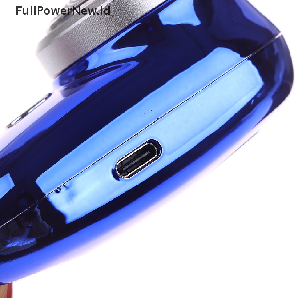 Power Alat Cukur USB Portable Electric Razor Alat Cukur Display LED Tahan Air Untuk Pria ID