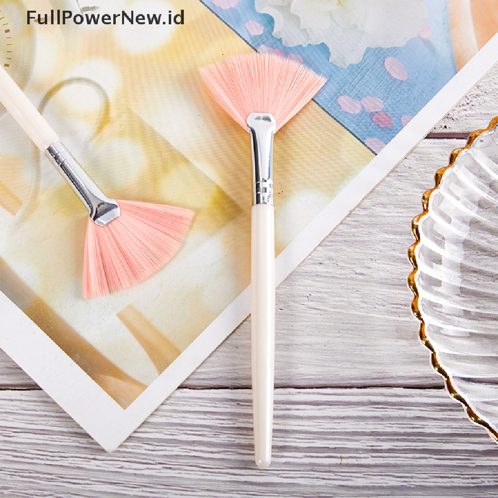 Power 3Pcs Kuas Masker Wajah Brush Makeup Alat Kosmetik Dengan Handle Plastik Bening ID