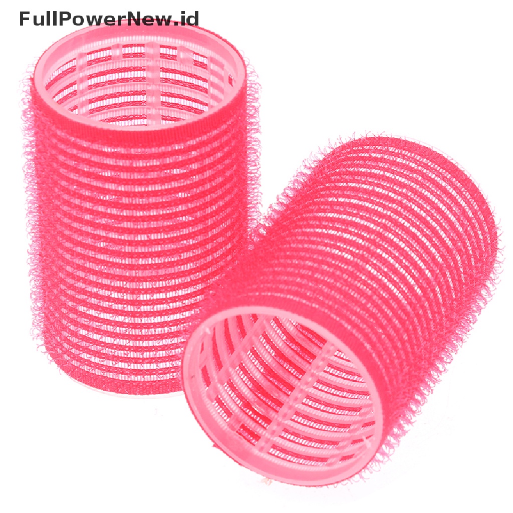 Power Rol Rambut 6Pcs Curlers Self Grip Holding Rollers Hairdressing Pengeriting Gaya ID