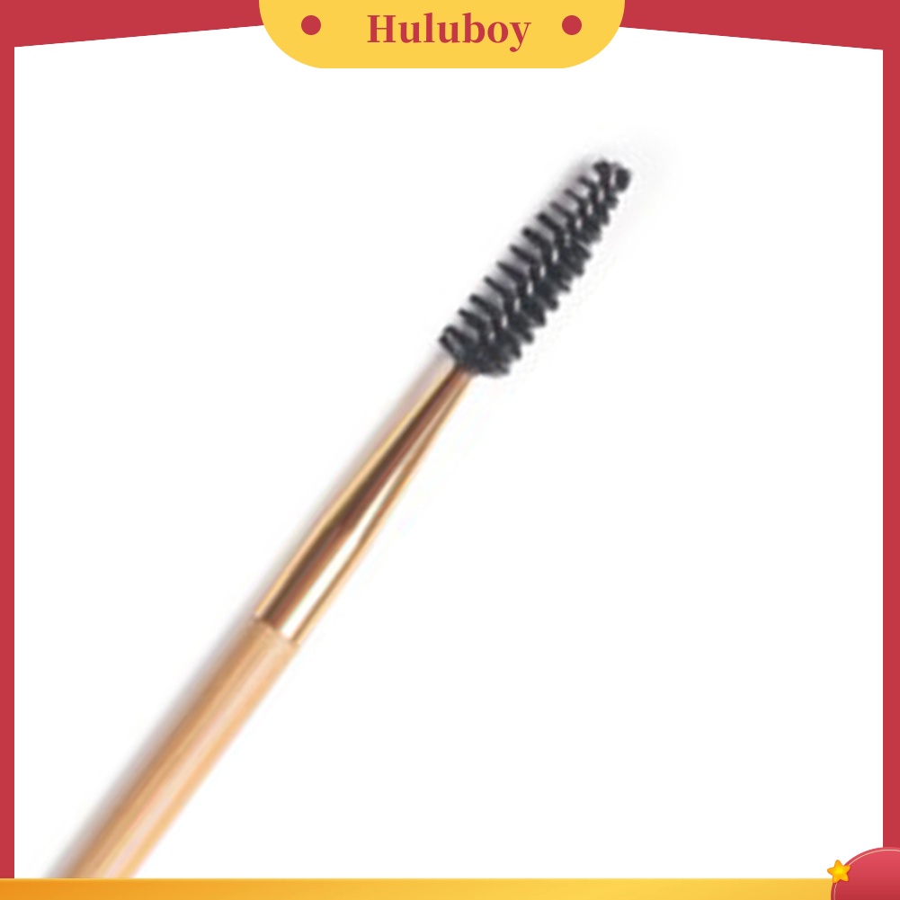 {In Stock} Bamboo Double Head Soft Makeup Brush Untuk Alis Bulu Mata Alat Kecantikan Wajah