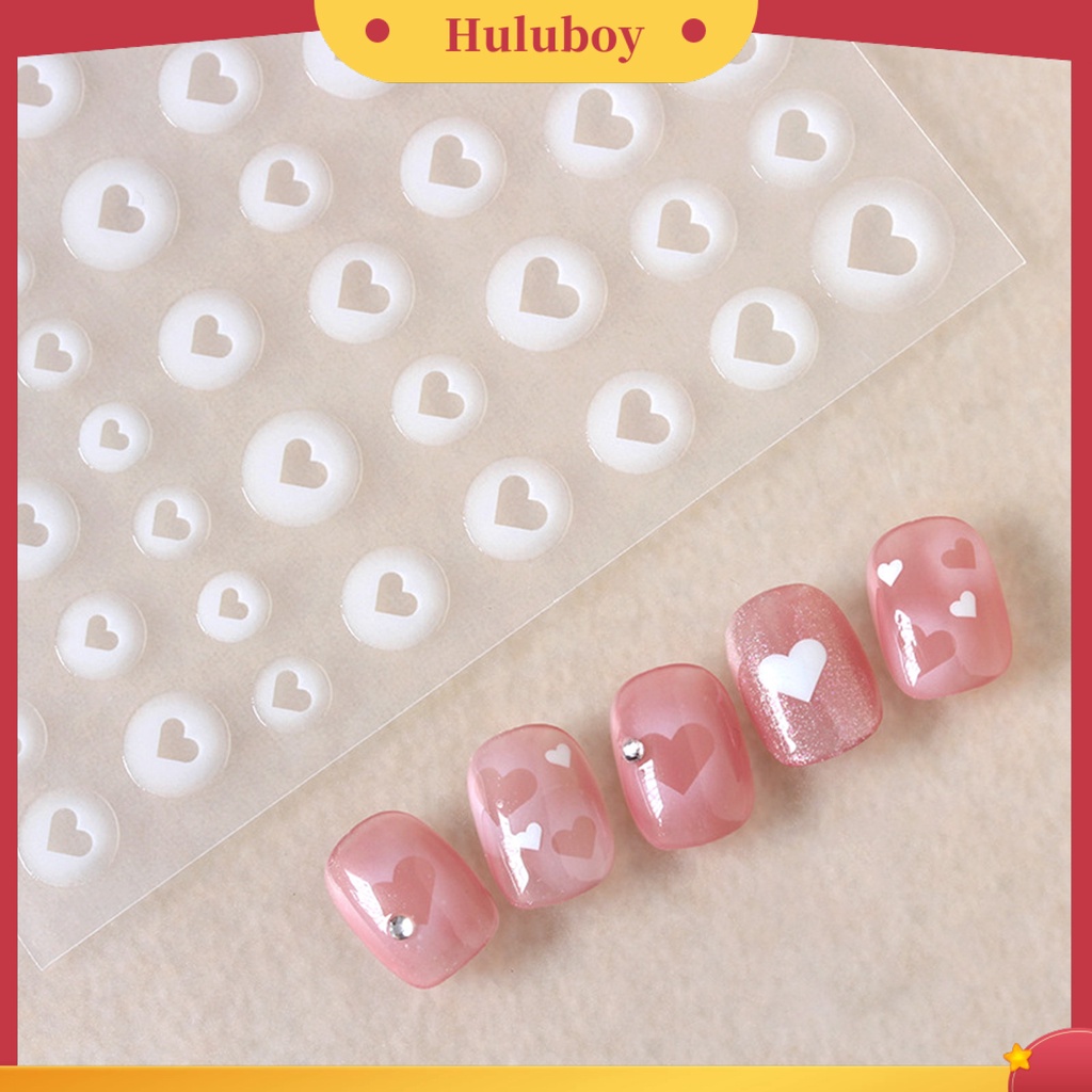 {In Stock} Stiker Kuku Ultra-Tipis Perekat Diri Kuat Lengket Bentuk Kreatif Mudah Diterapkan Kertas Hias Kuku Lengket Stiker DIY Nail Art Ornamen Perlengkapan Kuku