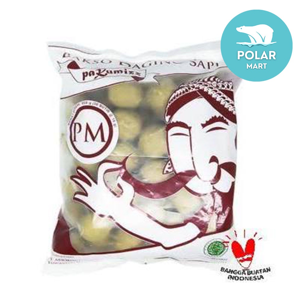 

[Cab. Cimahi] Pakumizz Bakso Daging Sapi PM-50 (FROZEN FOOD BANDUNG)