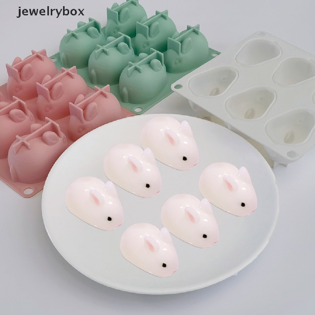 [jewelrybox] Easter Rabbit Cetakan Silikon Permen Cetakan Coklat Easter Dessert Boutique