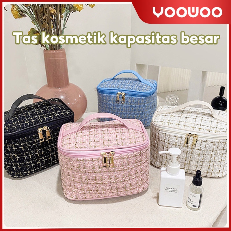 Tas kosmetik / pouch kosmetik / tas kosmetik portable / professional cosmetic bag