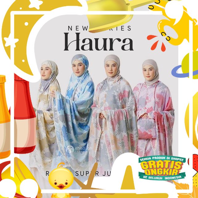 Khadijah Label Mukena Haura Dewasa Jumbo 2 in 1 mukena mukena dewasa jumbo mukena dewasa mukena trav