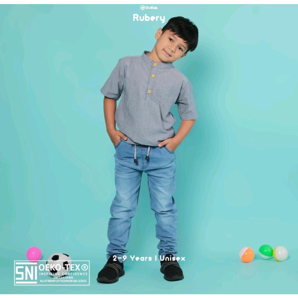 OVIKIDS RIBERY / CELANA JEANS PANJANG ANAK