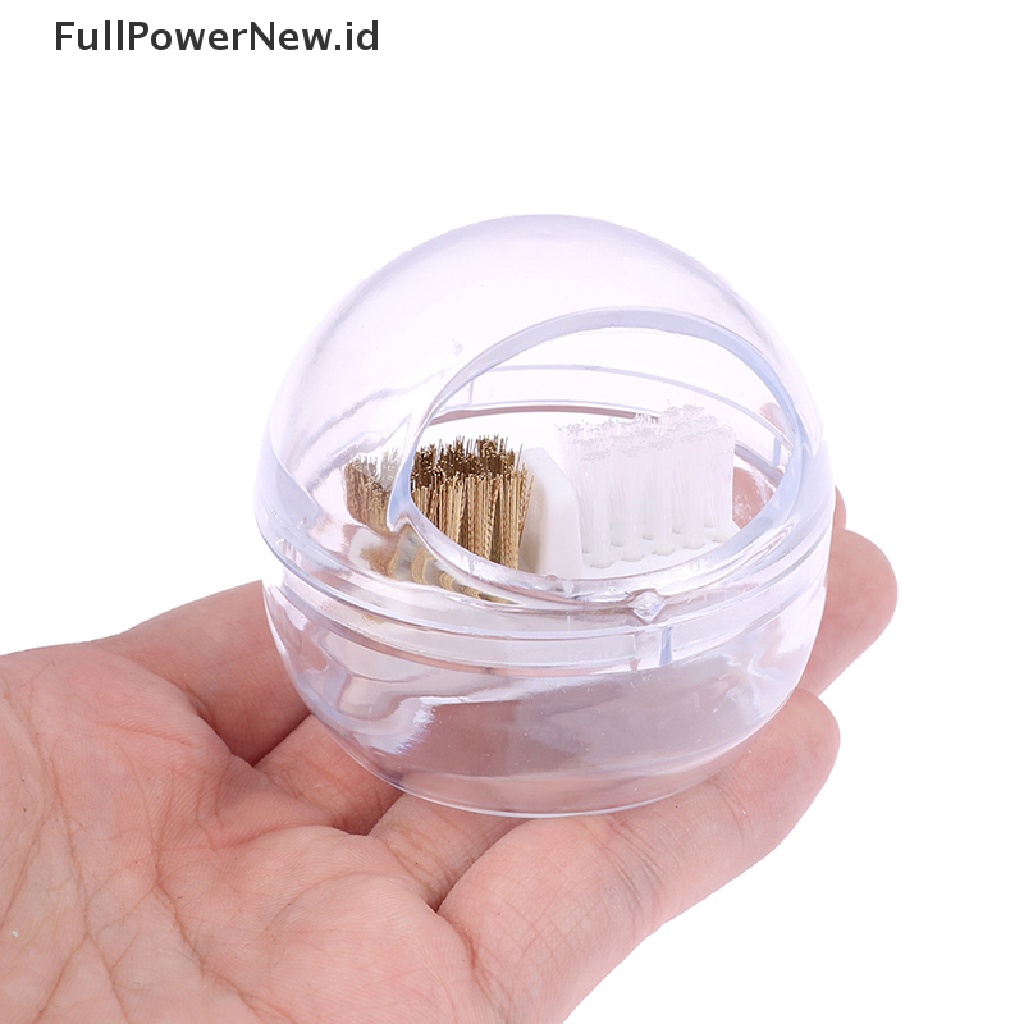 Power Professional Nail Drill Bit Brush Sikat Pembersih Kawat Plastik &amp; Tembaga Manicure ID