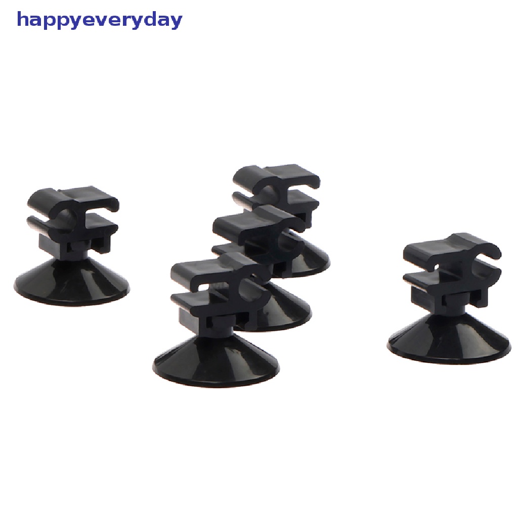[happy] 5pcs Aquarium Suction Cup Klip Tabung Gesper Ikan Kawat Selang Pompa Sucker [ID]