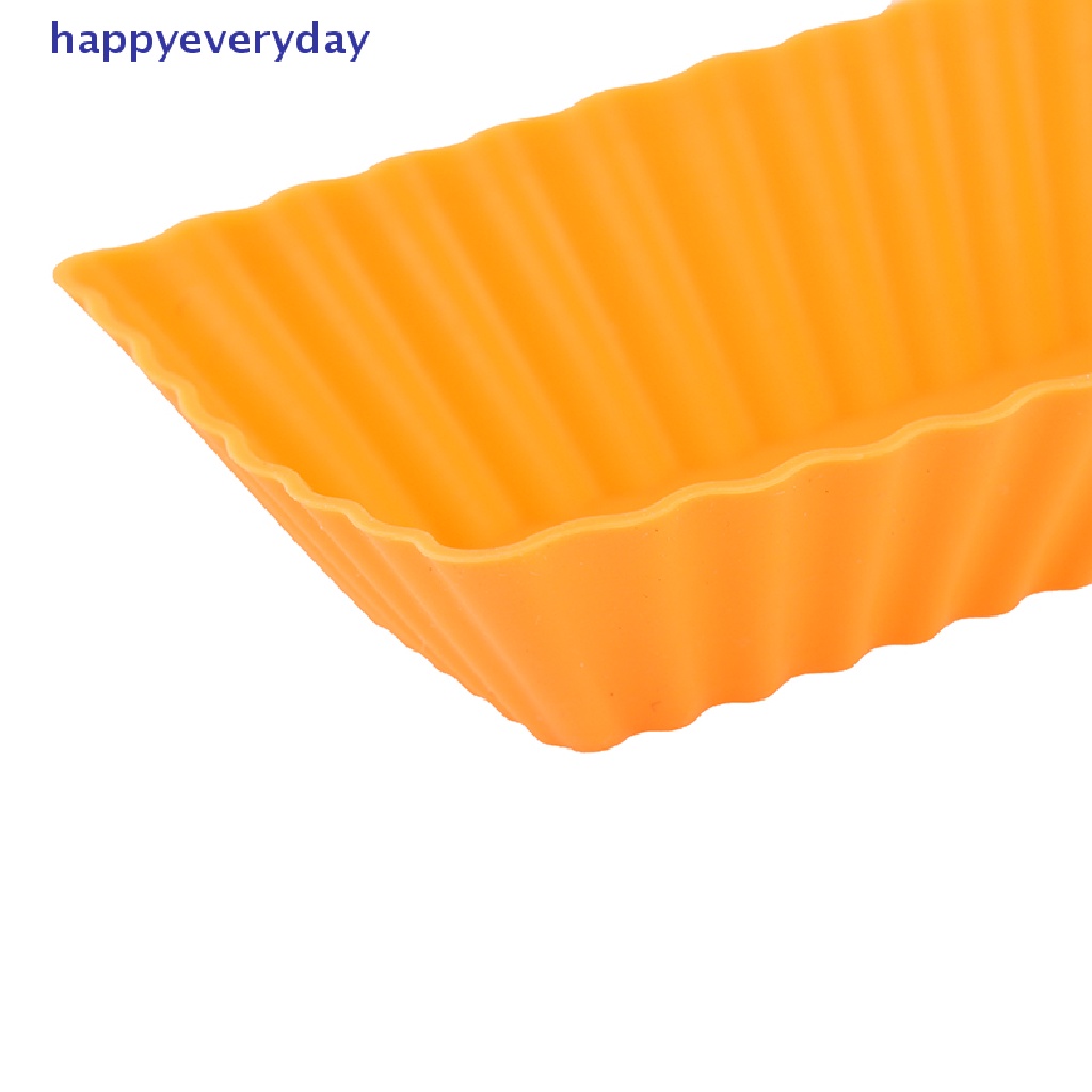 [happy] Silicone Reusable Cake Mold Jelly Cetakan Kue Cupcake Maker Alat Pastry Dapur [ID]