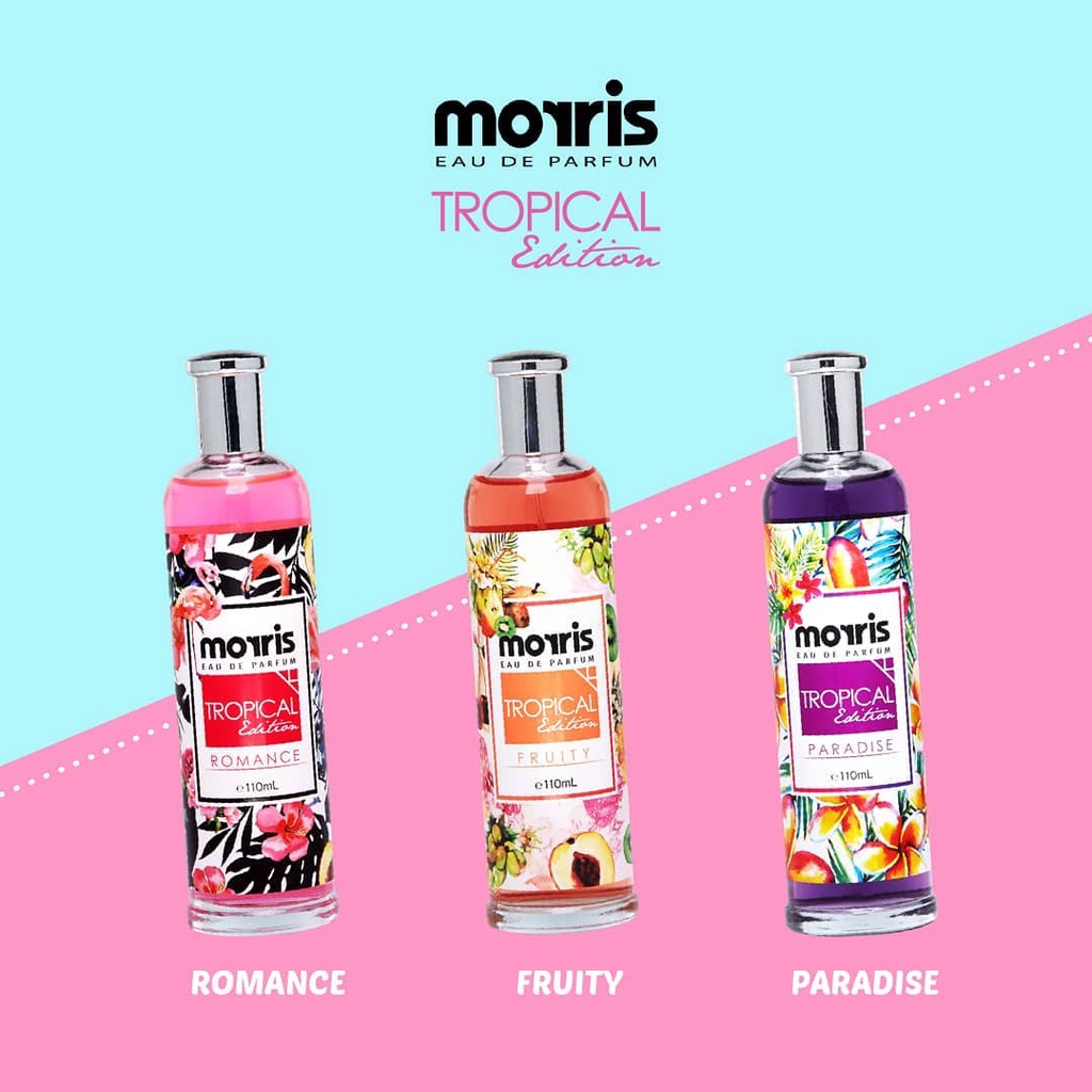 ★ BB ★ Morris Eau De Parfum Tropical Edition 110ml - EDP - Parfum Wanita