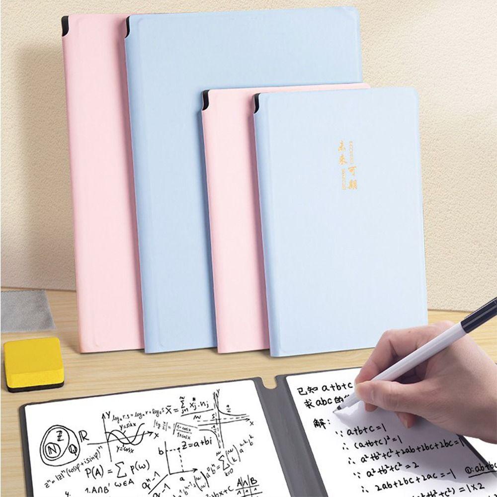 Lanfy A4 A5 Whiteboard Notebook Erasing Reusable Daily Jadwal Mingguan Planner Sekolah Kantor Bisnis Notebooks