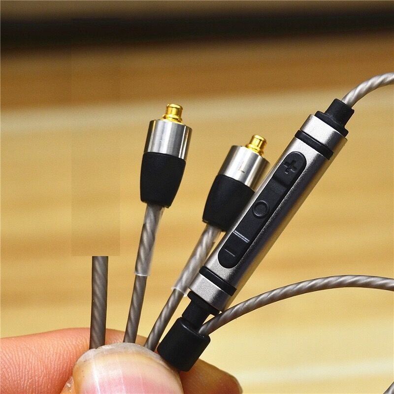 Kabel Headphone USB C Ke mmcx Upgrade ALC5686 DAC Mic Converter DIY Kabel Pengganti Untuk Sony Shure Sennheiser IE80,80s, se215