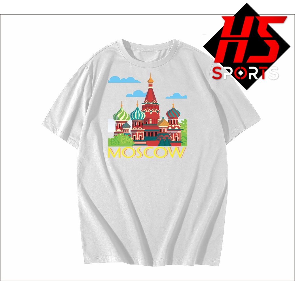 KAOS OLEH - OLEH RUSSIA -BAJU SOUVENIR RUSSIA MOSKOW TYPE 1