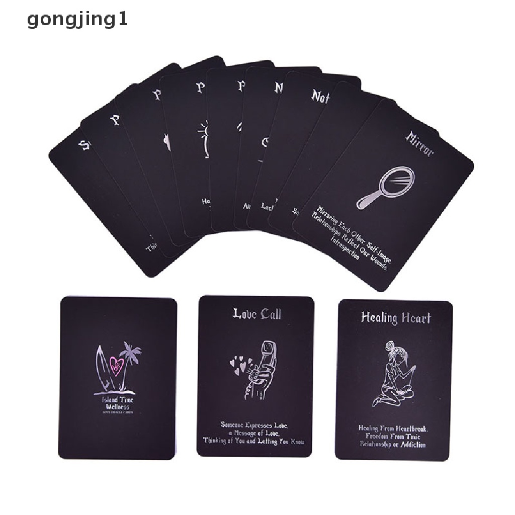 Ggg 54kartu Waktu Pulau Kartu Tarot Kartu Ramalan Kartu Game ID